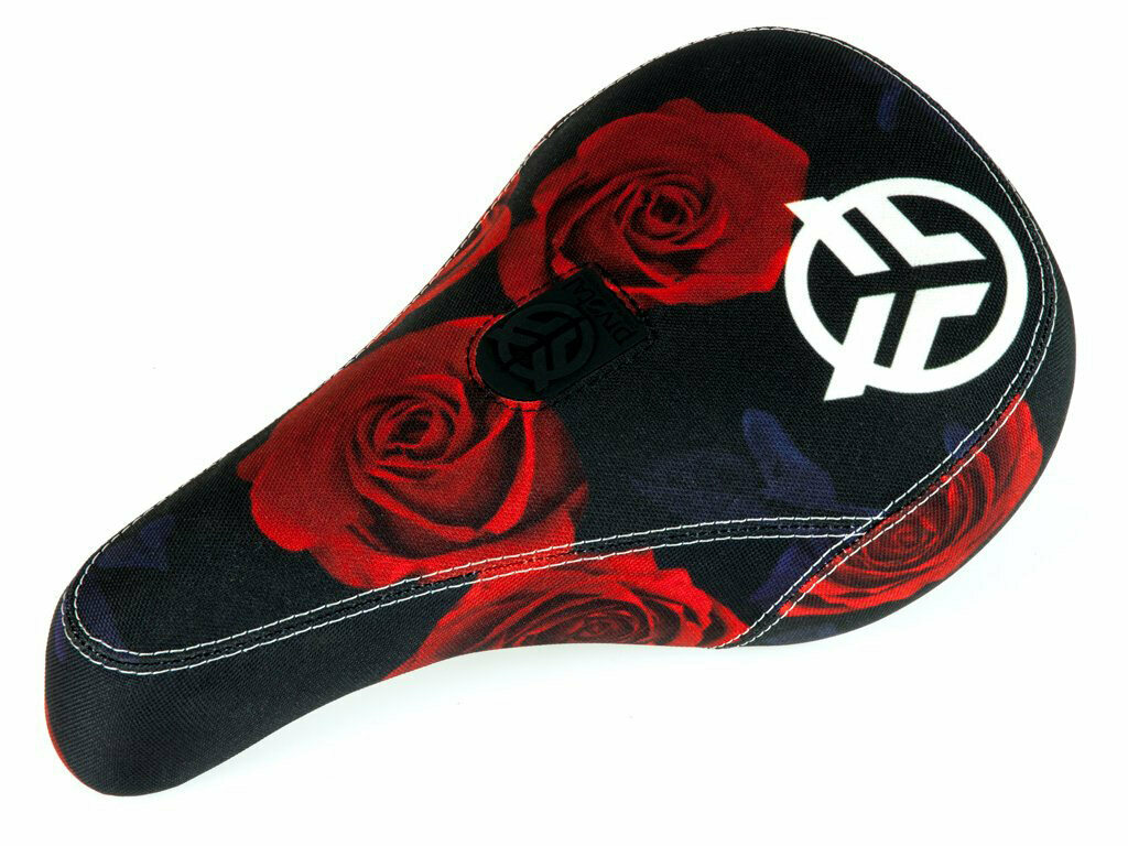 Federal Mid Pivotal Roses Seat - Black / Red With White Logo