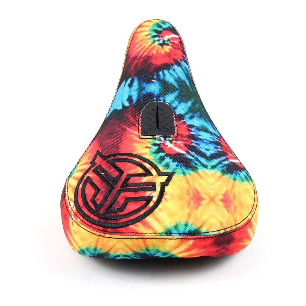 Federal Mid Pivotal Logo Seat - Tie Dye With Thicker Black Embroidery