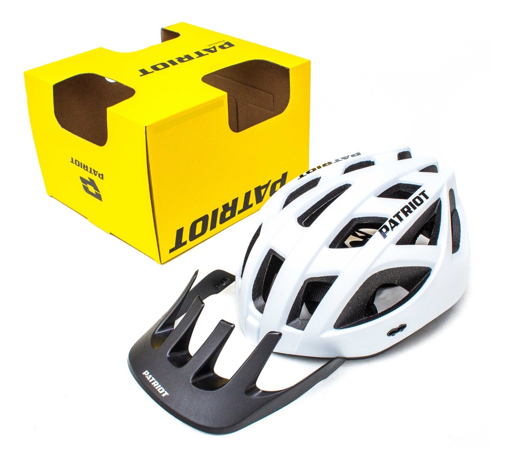 Casco Patriot X 2.0 Blanco M ( 54-57CM）