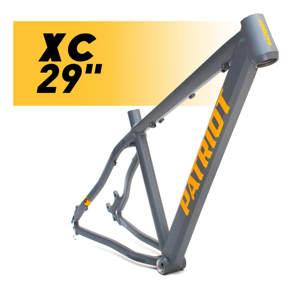 Cuadro Patriot XC 29" MTB - talle M 17´ Gris