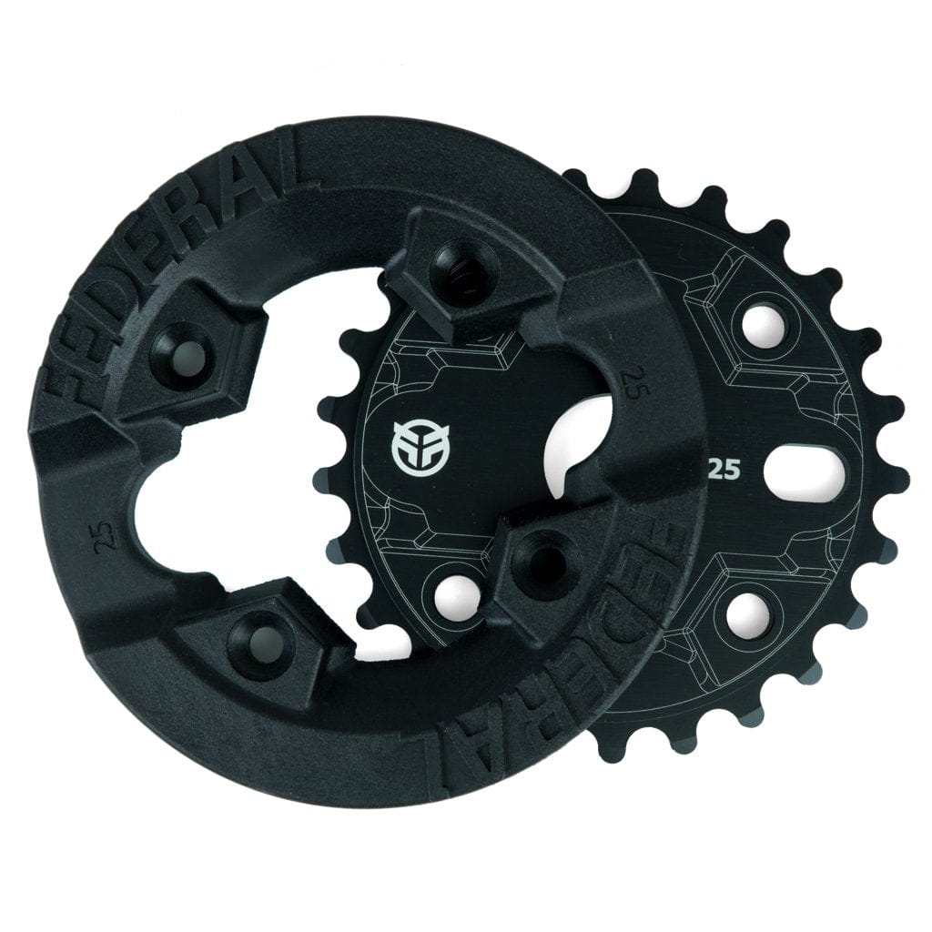 Federal Impact Guard Sprocket - Black 25 Tooth