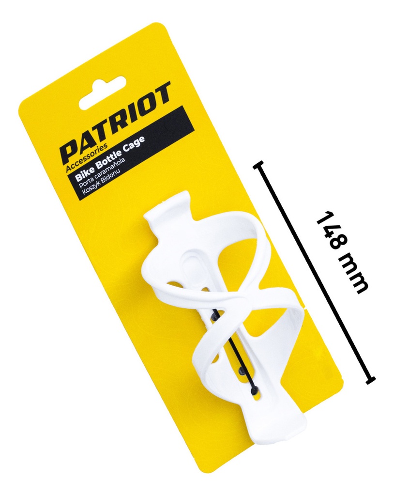 Porta Caramañola Patriot plástico blanco