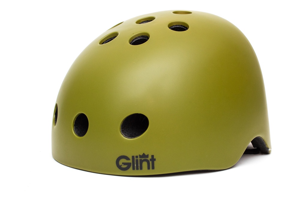 Casco Glint Street verde militar M (54-57CM）