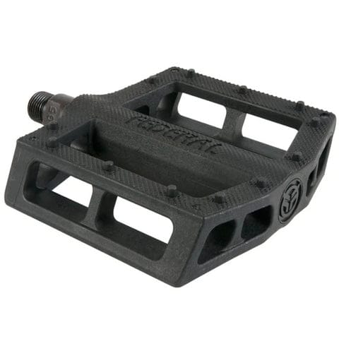 Federal Contact Plastic Pedal - Black 9/16" 