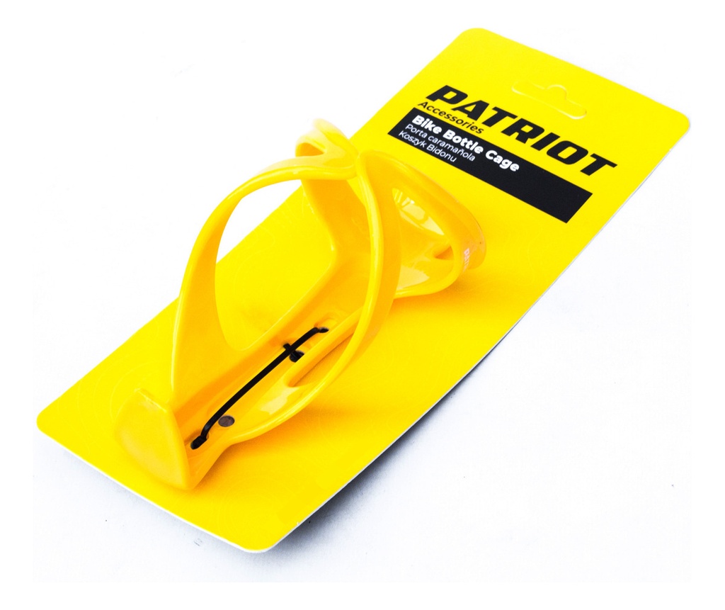 Porta caramañola Patriot plástico amarillo