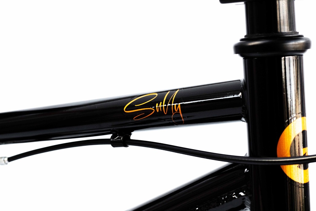 Bicicleta Glint Sully 16" BLACK EDITION con rueditas