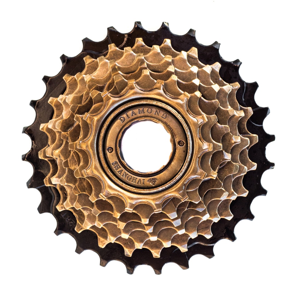 Piñon bicicleta mtb a rosca 7 Velocidades 14 a 28 dientes