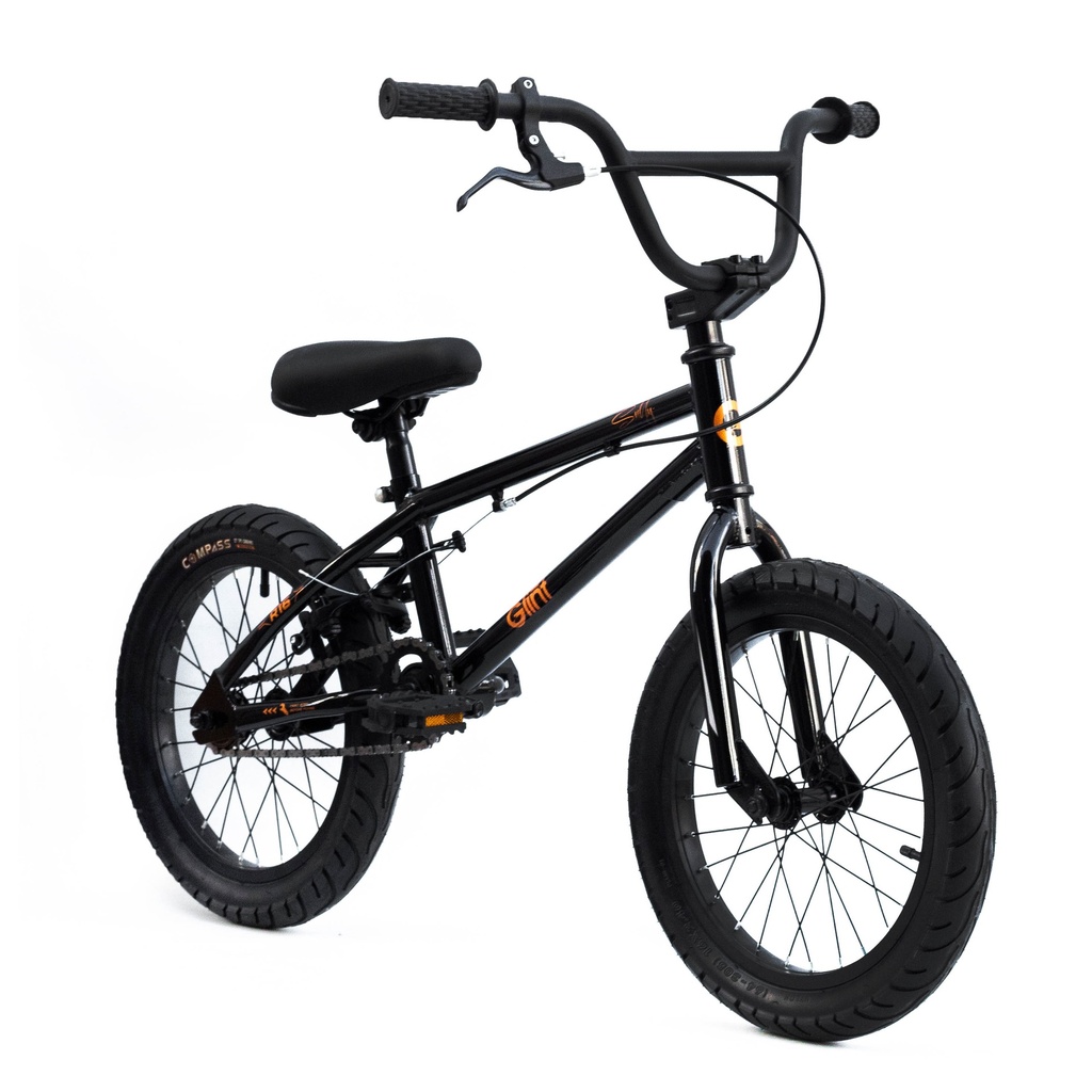 Bicicleta Glint Sully 16" BLACK EDITION con rueditas