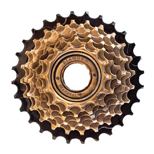 [F-07] Piñon bicicleta mtb a rosca 7 Velocidades 14 a 28 dientes